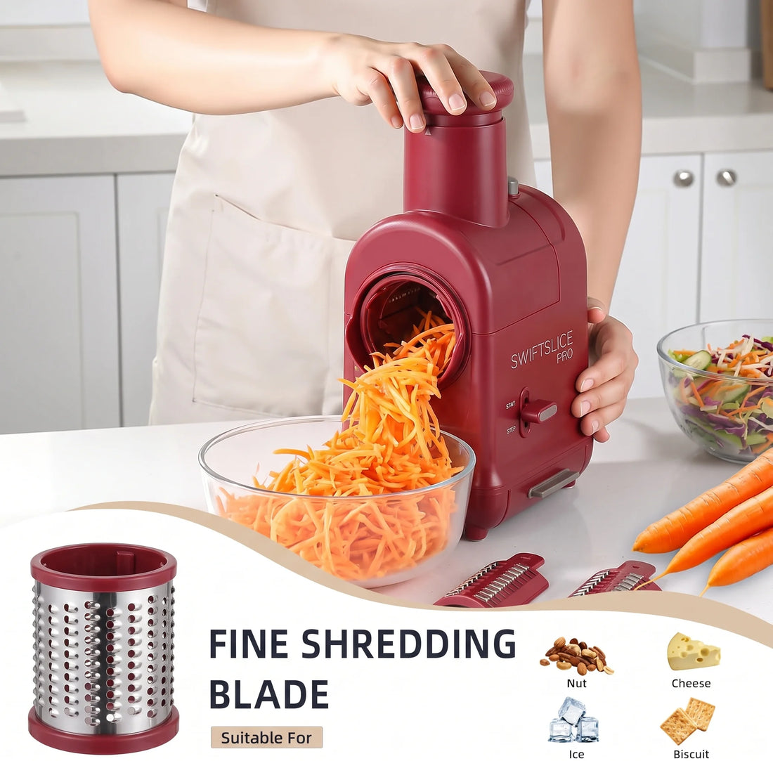 Grater blade in use