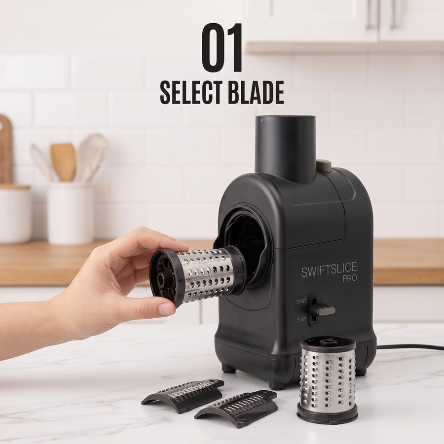 Click the blade in